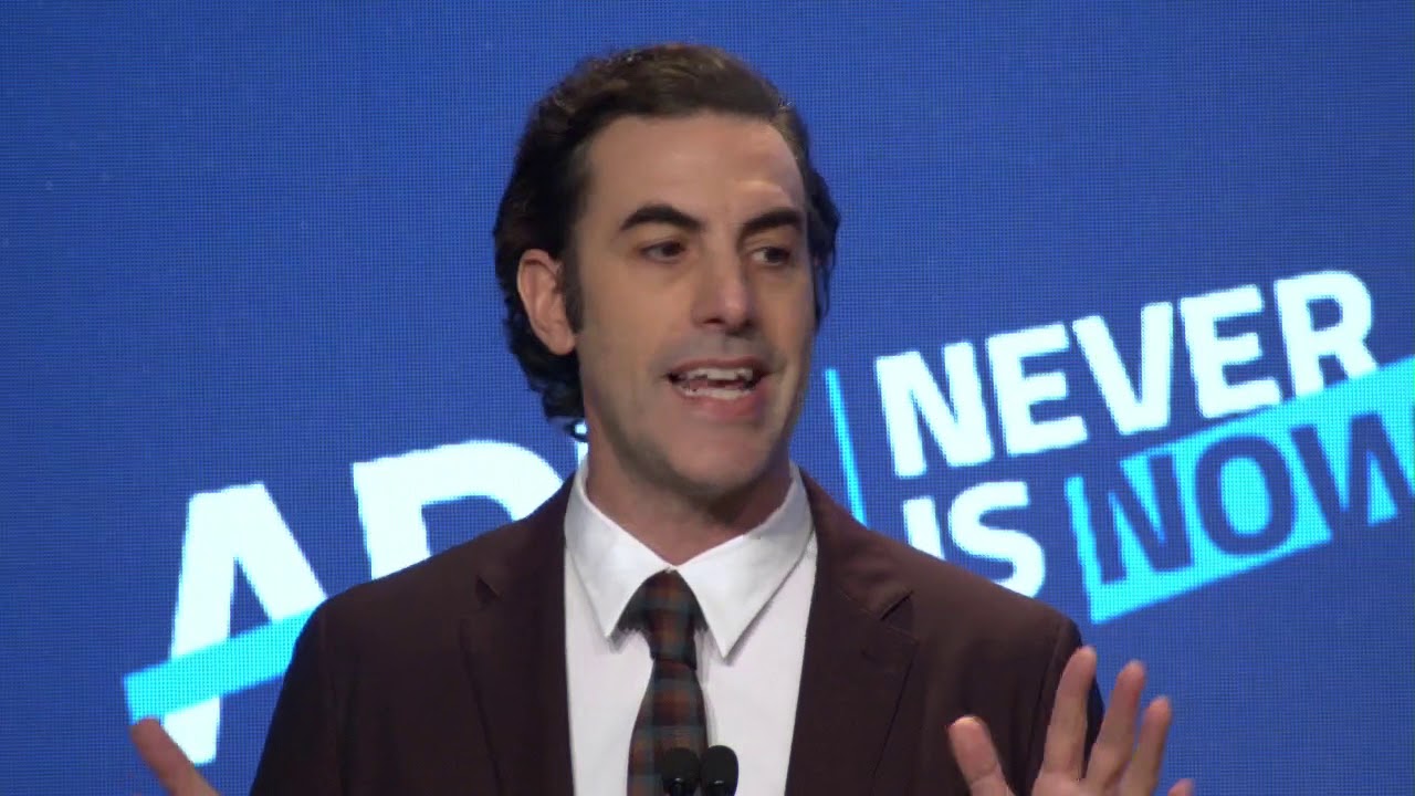 ADL's Never Is Now 2019 | ADL International Leadership Award Presented to Sacha Baron Cohen