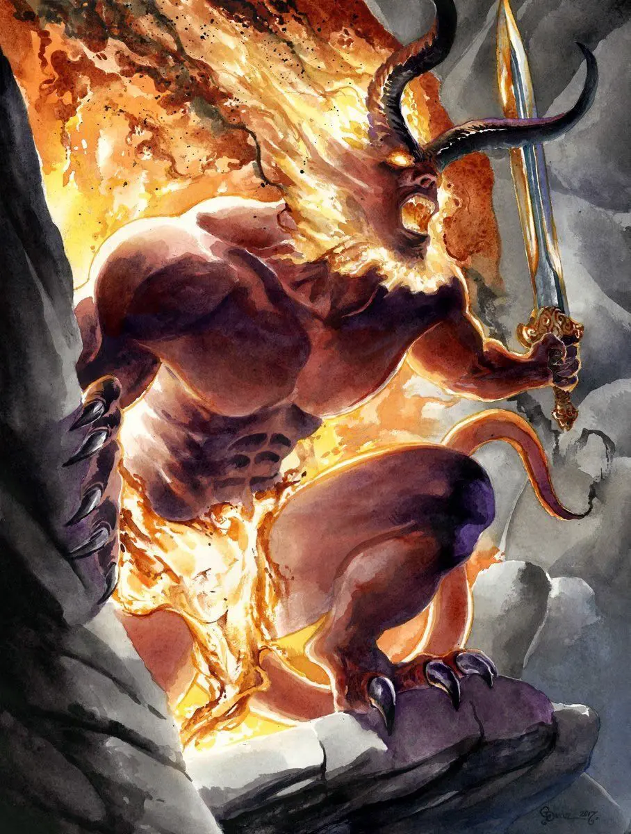 Surtur | Concept art characters, Fantasy monster, The mighty thor | Fantasy monster, Concept art characters, Beast creature