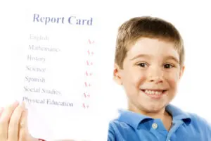 A report card