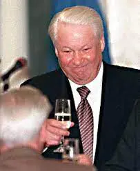 Drunk boris Yeltsin