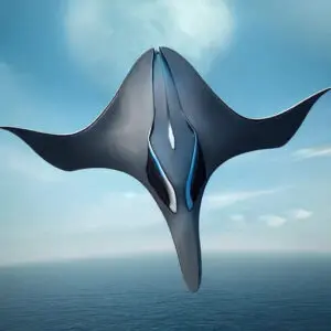 manta Ray Space Ship 2