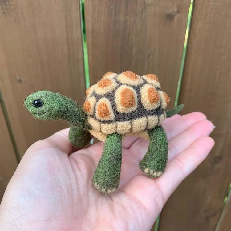 Needle Felted Animals Are Adorable Handheld Works of Art