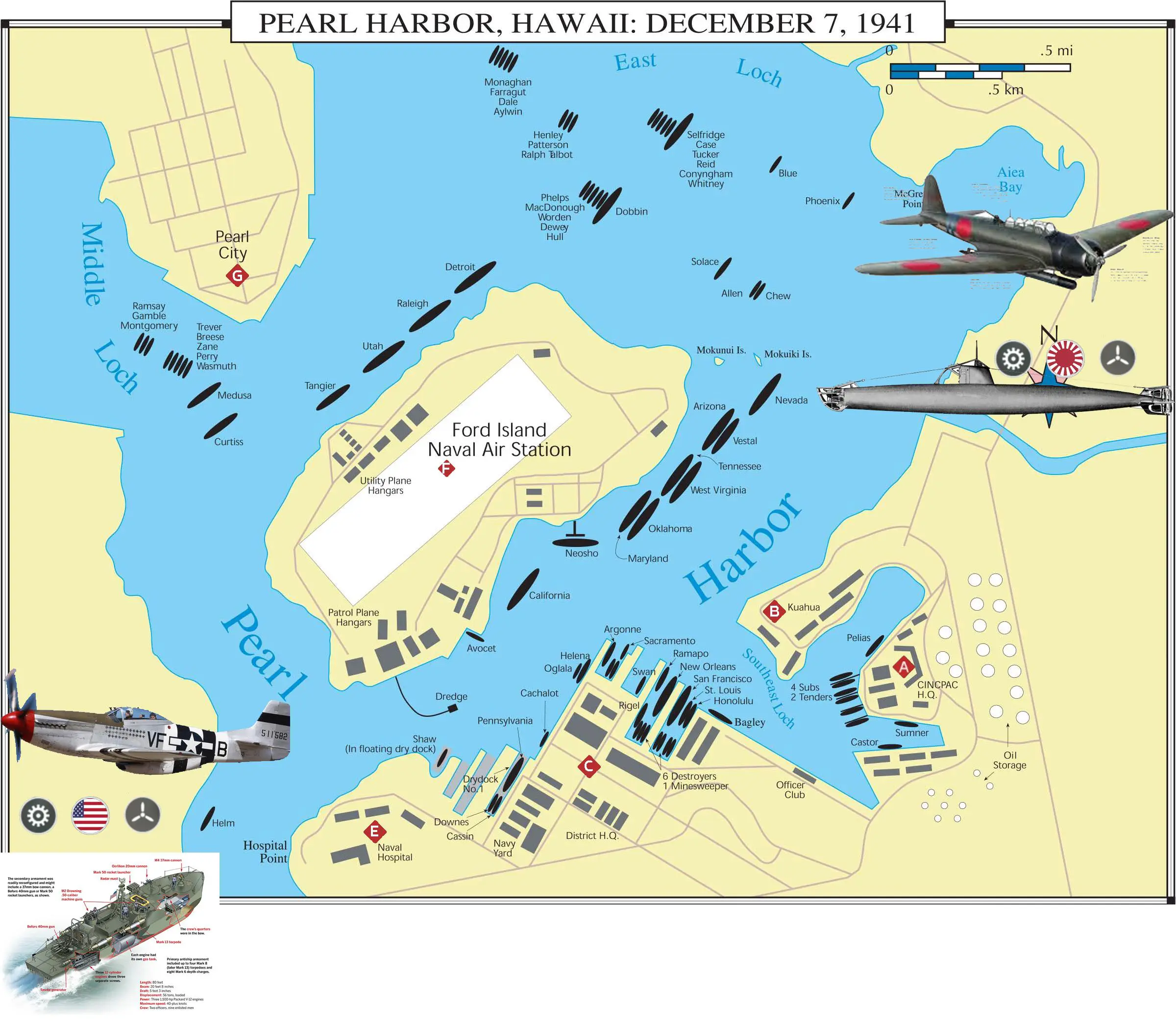 Pearl Harbor Map Concept (Conquest) : r/BattlefieldV