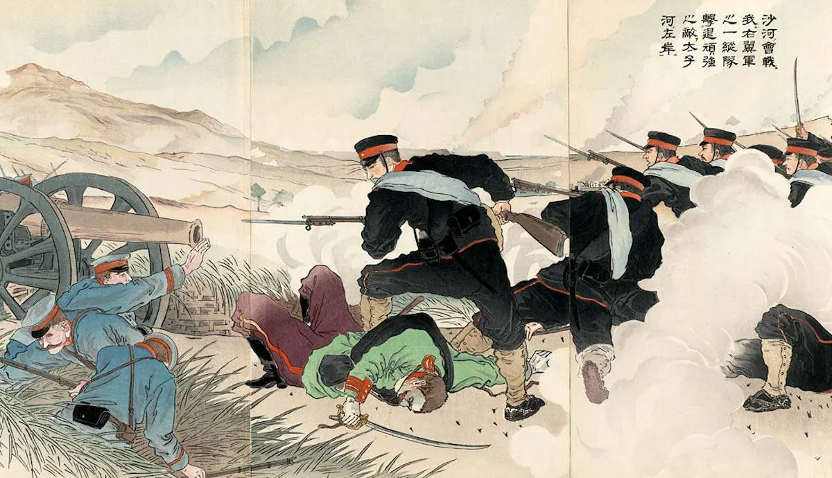 russo japanese war batte sha river taizi yoshikuni