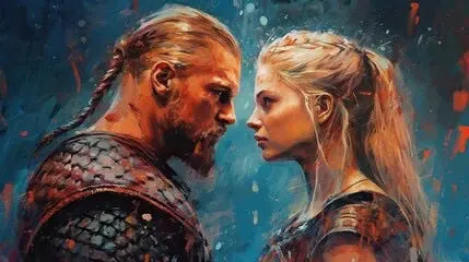 A person and person looking at each other Description automatically generated