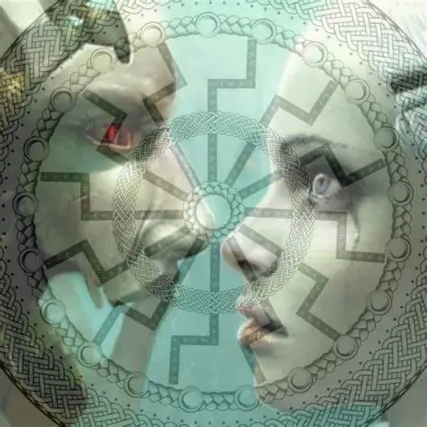 A person and person with a circle of symbols Description automatically generated with medium confidence