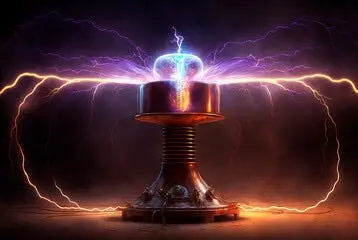 A lightning striking a device Description automatically generated with medium confidence