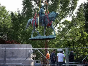 City Of Charlottesville, Virginia Removes Its Confederate Era Statues