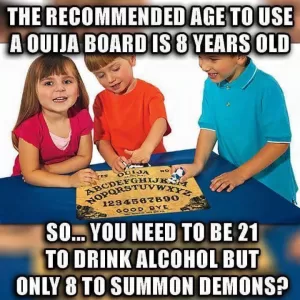 Ouija Baord meme