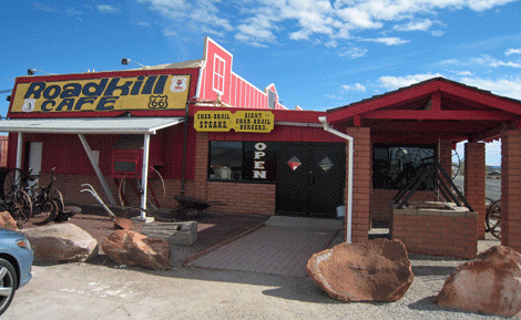 Roadkill Cafe - Seligman, Arizona - Gil's Thrilling (And Filling) Blog