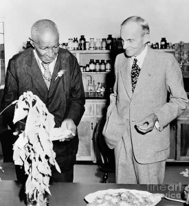 george washington carver and henry ford bettmann