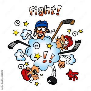 hockey fight